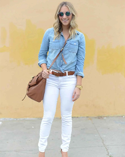 How to wear denim in summer for a stylish OOTD look