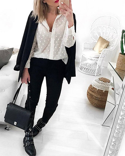 15 ways to rock black and white outfits for women