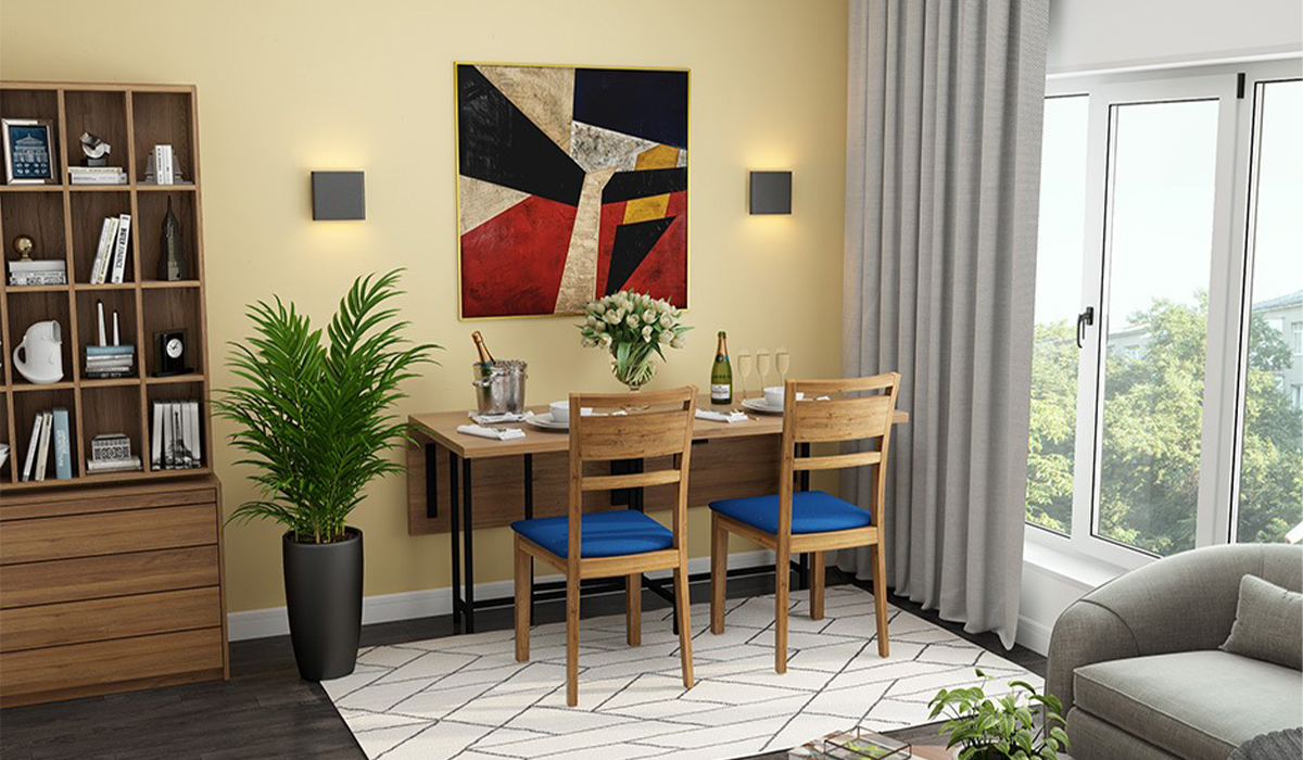 Make room for dining with these fold out table design ideas