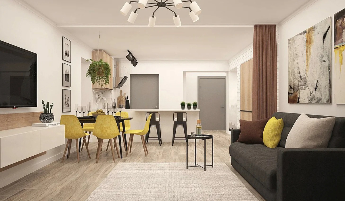 Small space, big style - How to get the most out of your 514 square meter apartment