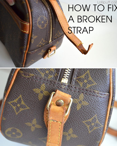 How to fix a broken purse