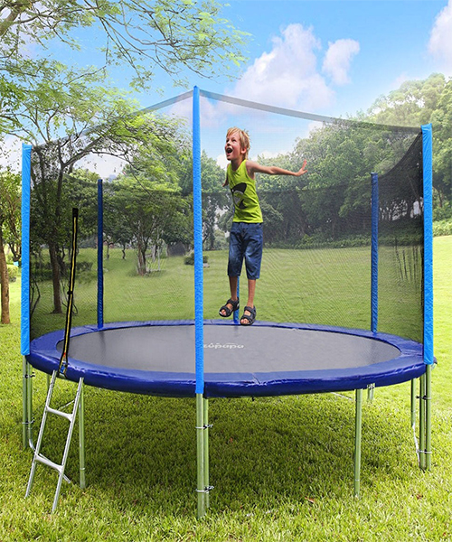 1. Zupapa 15FT Round Trampoline
